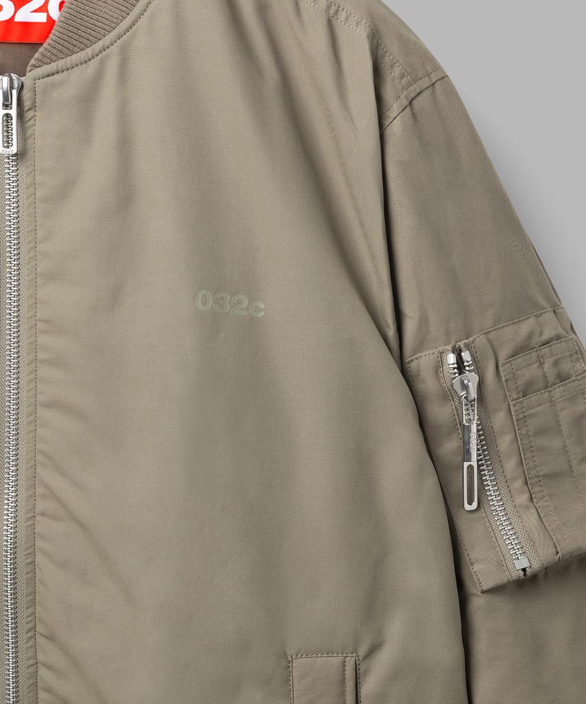 032C (U) Workshop Bomber Jacket Sepia Grey