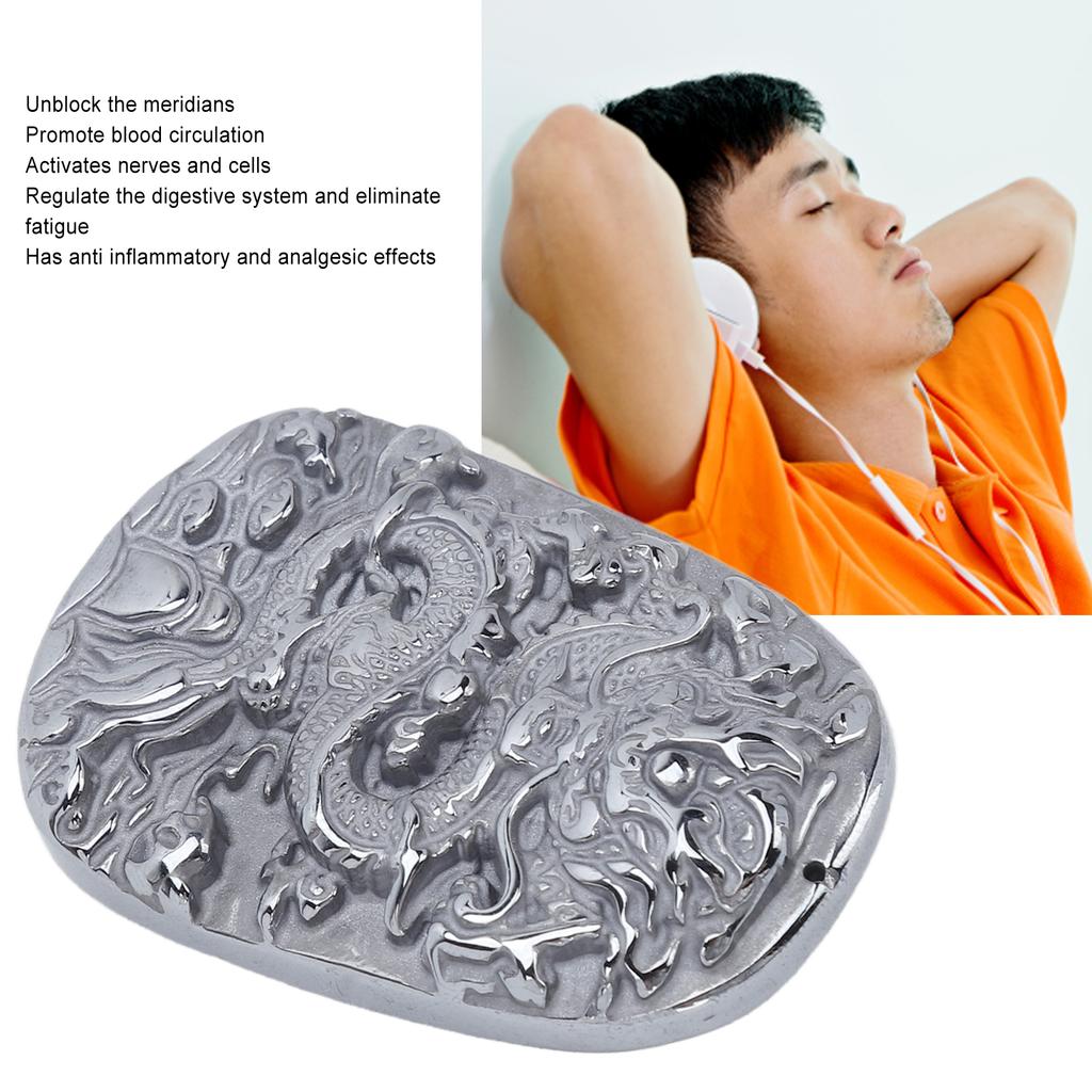 Pendentif Téraherz Naturel Motif Dragon Sculpté Pendentif Pierre d'Énergie pour la Fabrication de Bijoux