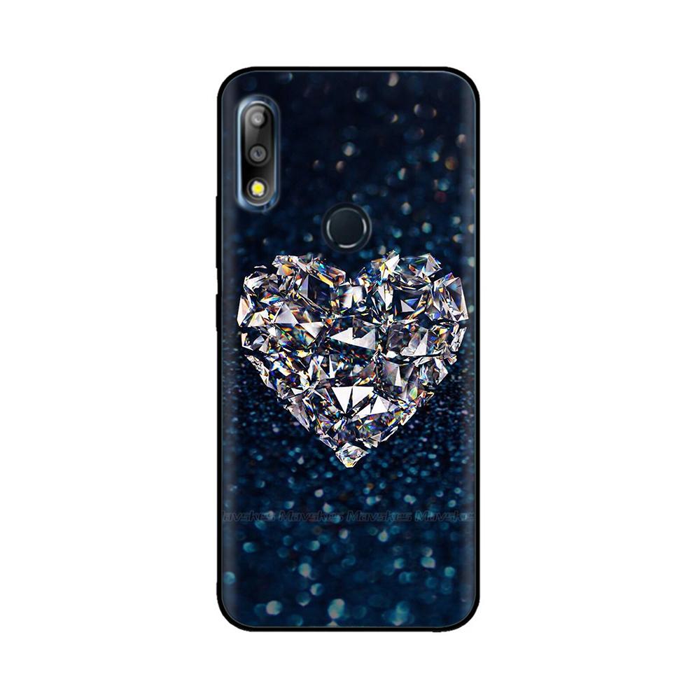 Pro pouzdro Asus ZenFone Max Pro M2 ZB631KL ZB633KL Měkký silikonový černý kryt telefonu Pro pouzdro Asus ZenFone Max Pro M1 ZB602KL Capa