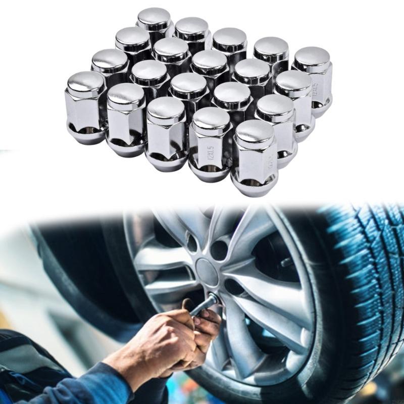 

28GC 20Pcs M12x1.5 Bulge Acorn Lug for Factory Easy Installation Replacement Closed End Bulge Acorn Lug Nut China Mainland