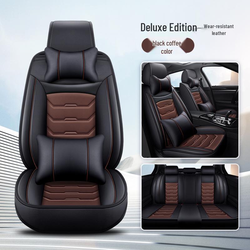Universal Full Coverage Car Seat Cushion for Skoda Kodiaq, Octavia, Superb, Haorui - Four Seasons, Five-Seat