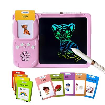 Handwriting Board Of Card Machine, Multifunctional LCD Card Machine For Early Childhood Education, Oral English Flashcard