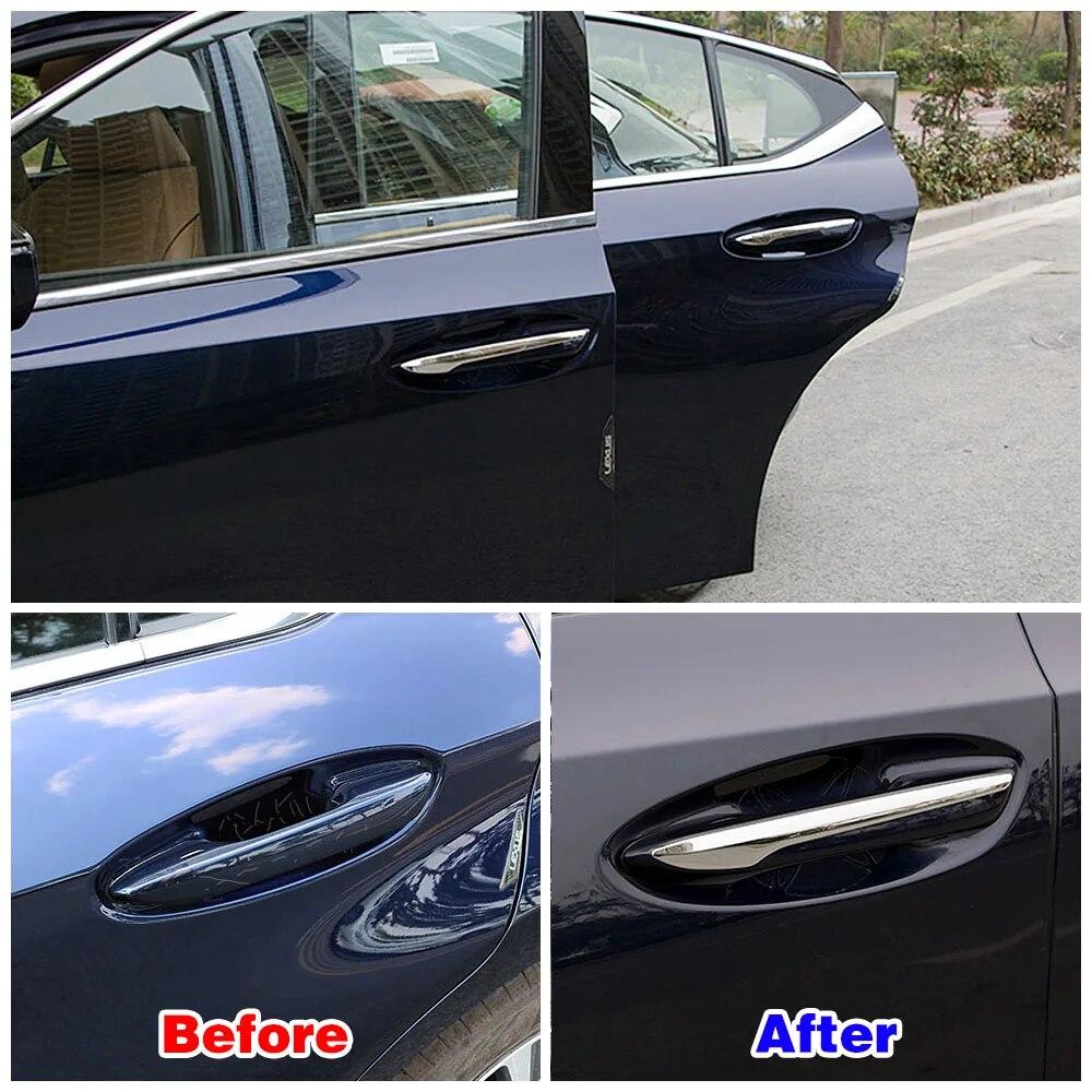For Lexus ES ES200 ES250 ES300 ES350 2018 2023 Exterior Modify Chrome Door Handle Bowl Cover Trim Car Styling Refit