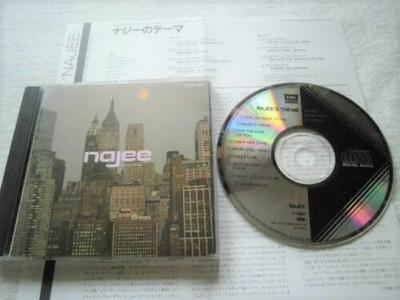 CD NAJEE  Nagys Theme CP325342 EMI America 1986 Japan Jazz Used
