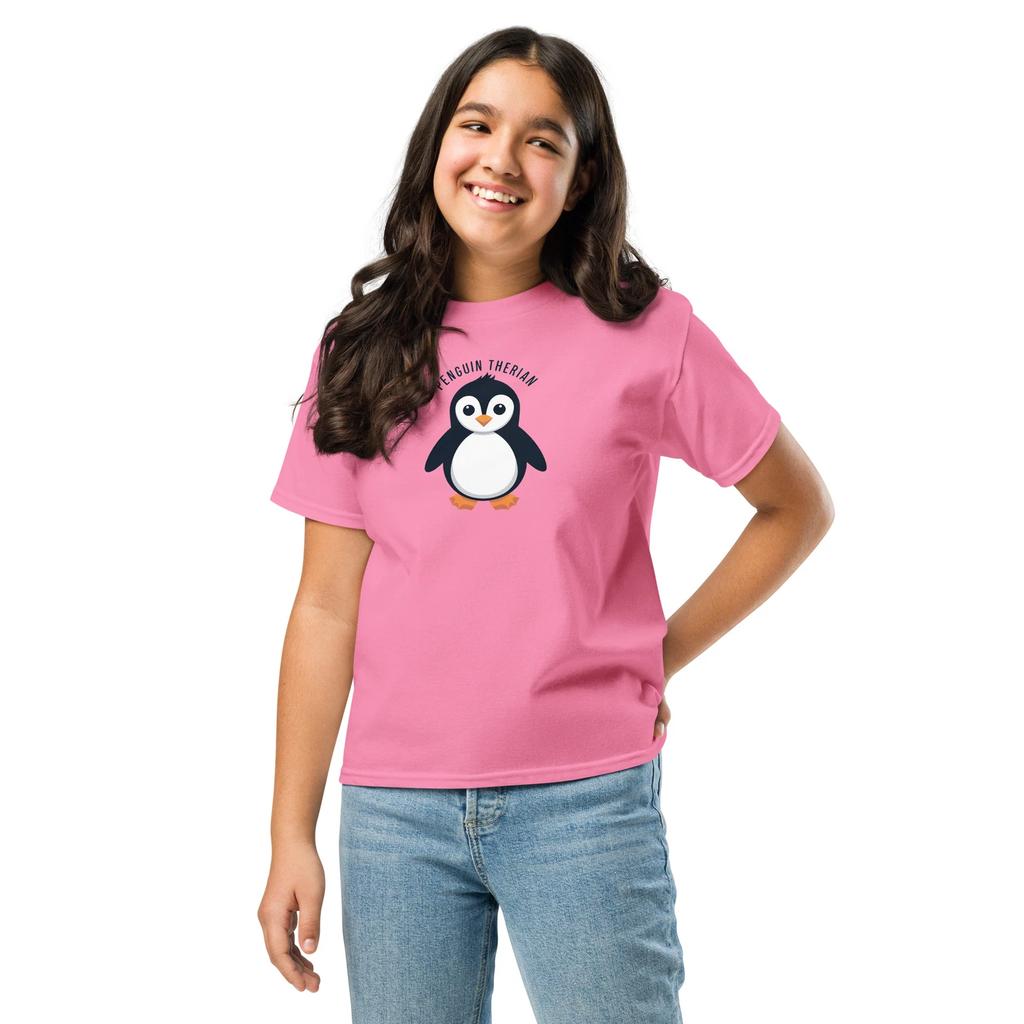 Youth Classic Tee Penguin Therian Pride Shirt