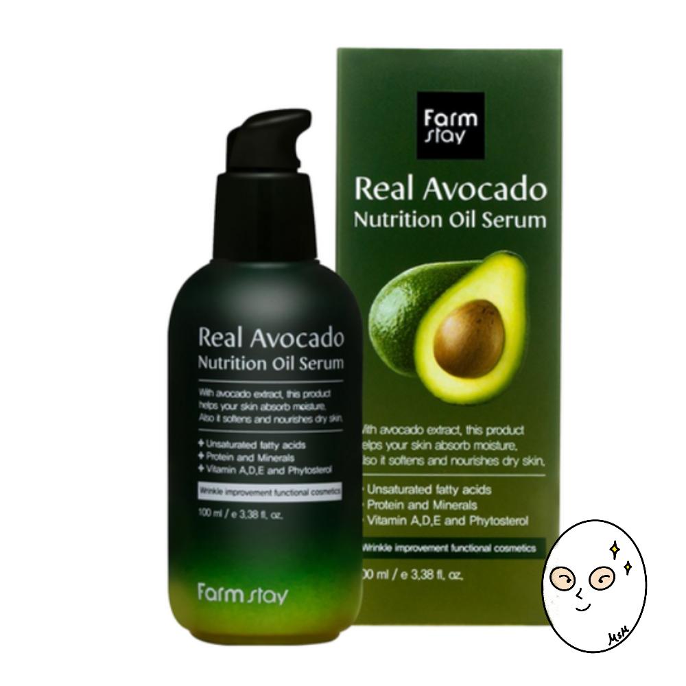 FARMSTAY Real Avocado Nutrition Oil Serum – 100ml (Option 2)