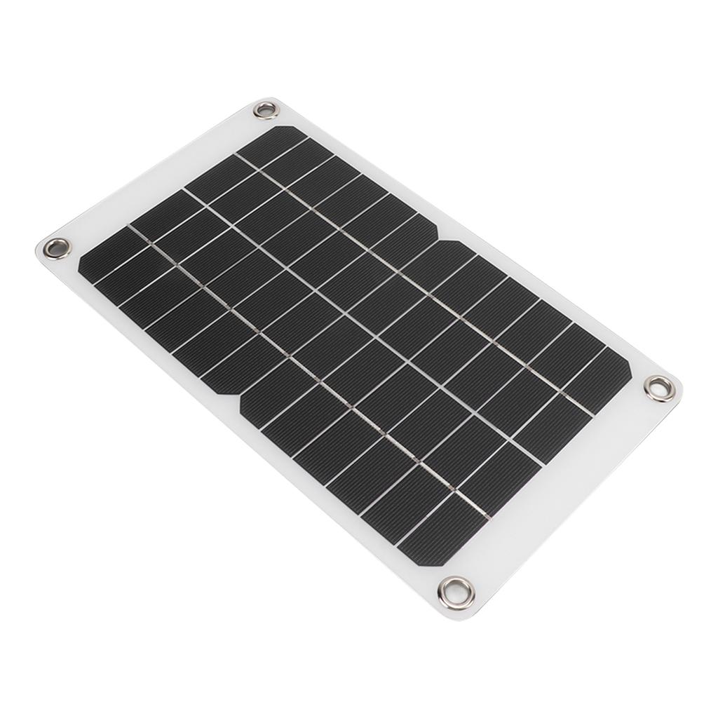 Portable Outdoor 7.8W 12V Solar Panel Monocrystalline Silicon Solar Battery Charger for 12V Battery