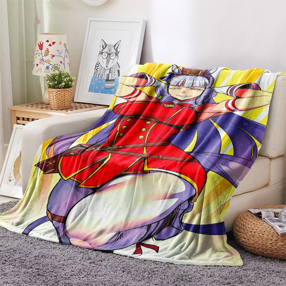 1 Pezzo Coperta in Flanella con Stampa Cartone Animato, Alta Qualità Confortevole per Tutte le Stagioni, Decorazione per la Casa, Calore e Comfort, Perfetta per Regalo di Natale Compleanno