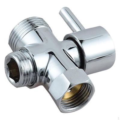 Adapter Diverter Valve , Connector ,Brass Faucet for Bathroom Home Hand Hose Accessories