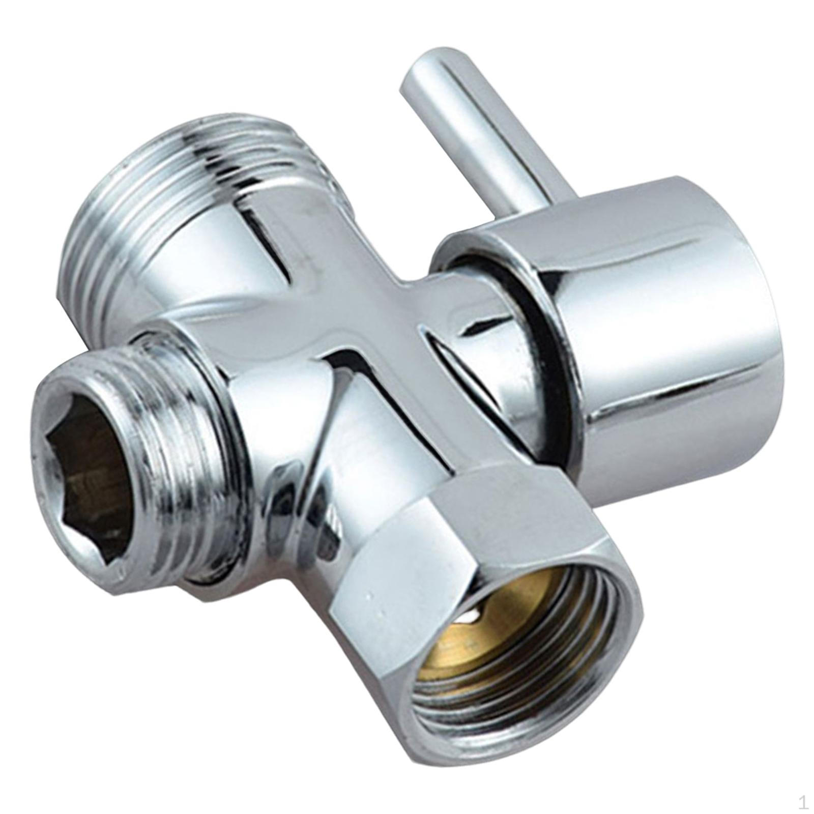 

Adapter Diverter Valve , Connector ,Brass Faucet for Bathroom Home Hand Hose Accessories