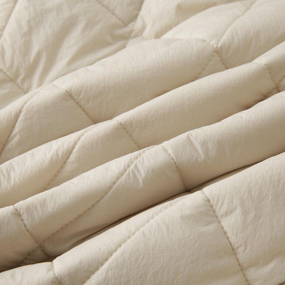 Mulberry Silk Hooded Cotton Coat Autumn and Winter Warm Men's and Women's Cotton Coat