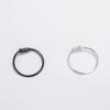 Women S925 Silver Temperament Trendy Men Hoop Earrings Circle Earring Fashion Jewelry Ear Bone Ring