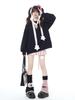 Gablcad Subculture Ribbon Harajuku Subculture Sickly Korean Size Women's Top, Style, Decoration, Style, Landmine, Cute, Style, Stylish, Fall/Winter