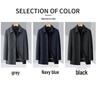 Men's Mid-Length Double-Sided Thick Wool Cashmere Coat