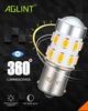 AGLINT S25 Single Bulb LED P21W BA15S 1156 G18 Ultra Bright 24 Gang Car
