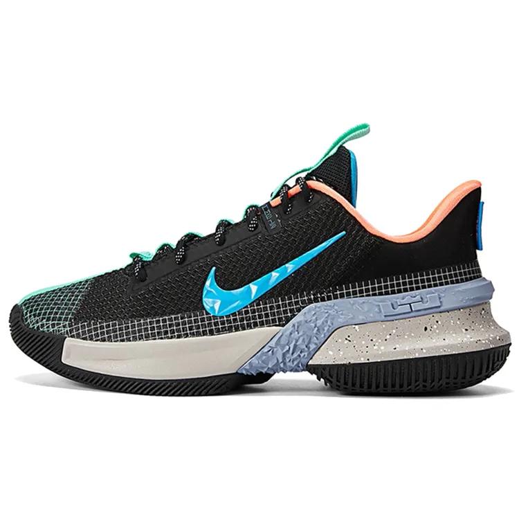 Nike LeBron Ambassador 13 'Black Green Glow' (Unisex) Black / Laser Blue / Green Glow Basketball Shoes CQ9329 004