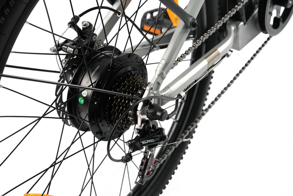 TTGO C2 PRO City Elektrofahrrad, 26-Zoll-Reifen, 250W Motor, 36V18Ah Akku, Geschwindigkeit 25 km/h, Maximale Reichweite 80-120 km, Shimano 7-Gang