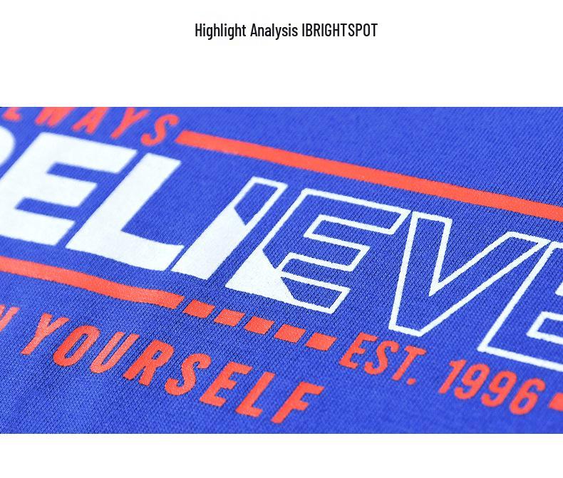 Kids' Korean Style Summer Cotton T-Shirt - Short Sleeve, Printed, Versatile