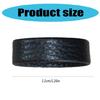Grains Leather Belt Clip Sophisticated Cowhides Leather Belt Rings Belt Clip Keeper for Professional Attires