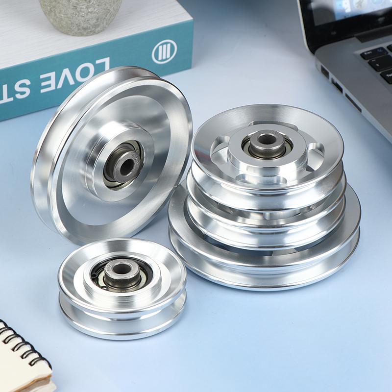 73/88/95/110/114MM Pulley Wheel Aluminium Alloy Bearing Pulley Wheel Replacement Universal Gym Accessory Bearing Pulley Wheel