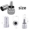 1/2Pcs Metal Brushes Car Cable Terminal Cleaning Tool Stainless Steel for Positive Negative Electrode Post Adapter Universal