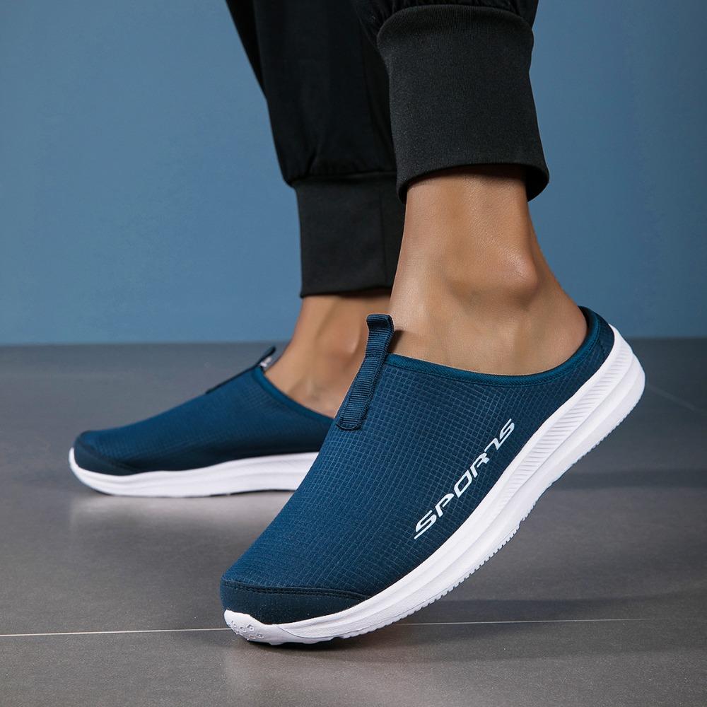 Couple Style Half Drag Casual Shoes, Four Seasons Slip on Loafers, Large Size Men's Women's Casual Shoes