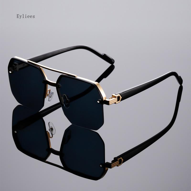 Fashion Luxury Sunglasses for Men Women Retro Outdoor UV400 Shades Sun Glasses Unisex 8 Colors Classic Half Frame Eyewear