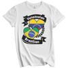 Venezolanisch Brasilianisch Herz Flaggen Venezuela Brasilien T-Shirt