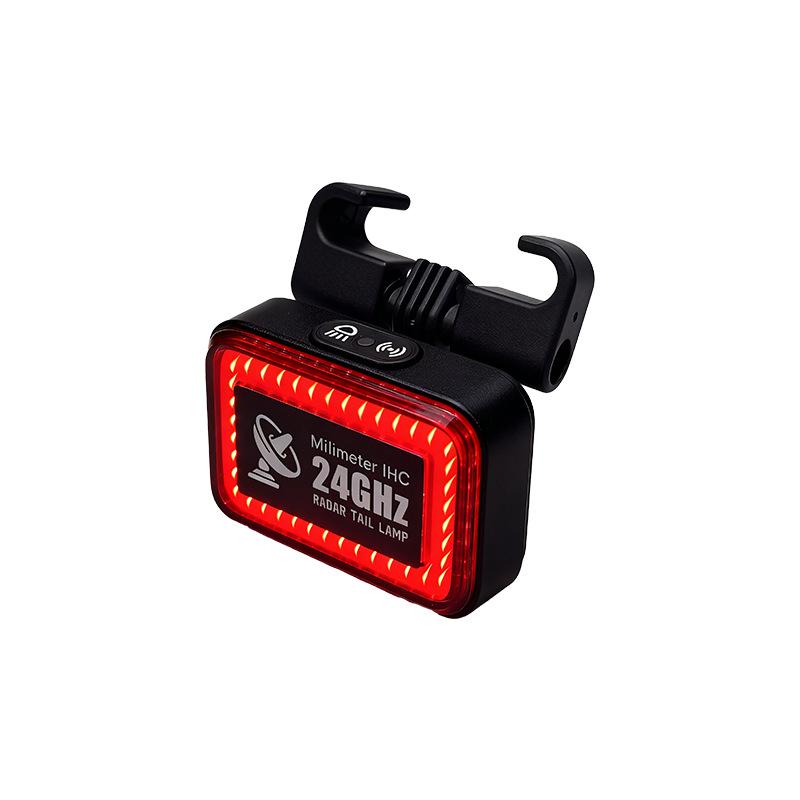 

Smart Radar Bicycle Tail Light: High-Brightness Safety Light with Millimeter Wave Sensing for Road and Mountain Bikes прозрачный красный/чёрный