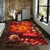 "Manchester United Logo Carpet with Soccer Design for Home Decor" Suitable for use as an anti-slip for living room bedroom sofas