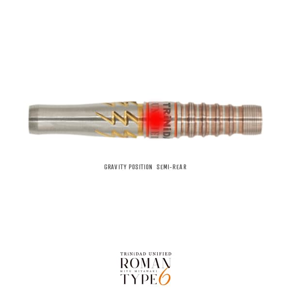 Trinidad Roman Type 6 Darts Barrel 2BA 20.5g Miyawaki Miyu Signature Torpedo Shape Professional