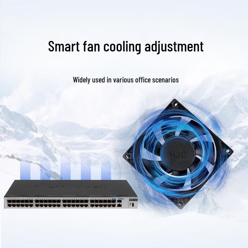 H3C S1250FX 48-Port Gigabit Enterprise Rackmount Switch