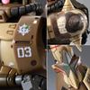 HG Cucuruz Island High Mobility Zaku Ground Type Scale Plastic Model Kit Doan's (Sanho's Unit) 1/144 Pre-colored