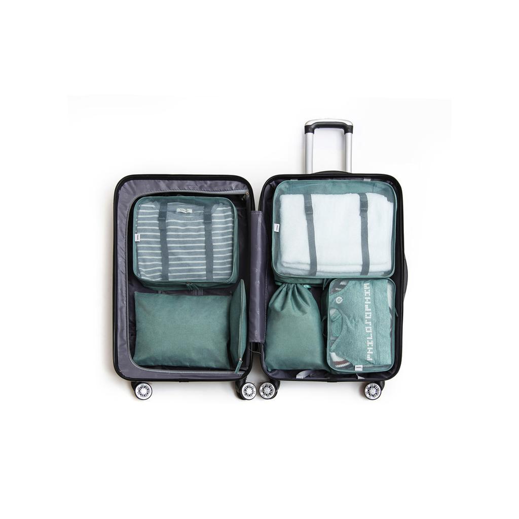 6Pcs/Set Portable Clothing Sorting Organizer Travel Bags Set Luggage Accessories