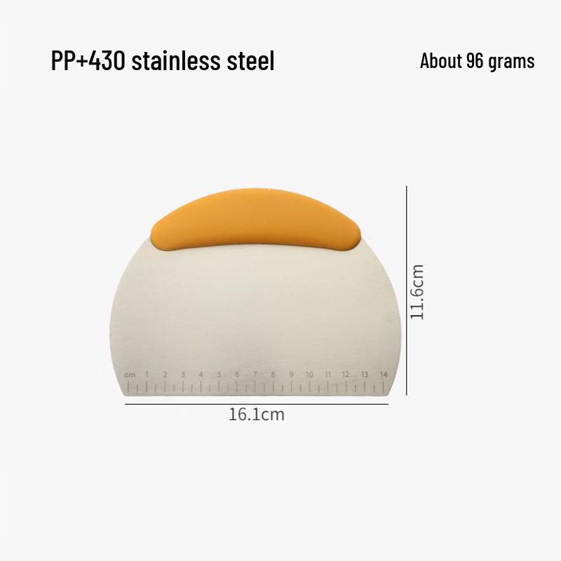 MDNG Stainless Steel Dough Cutter & Scraper