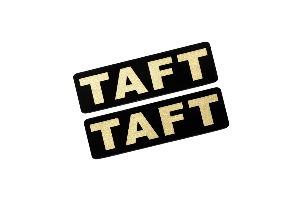 

EEE-214-3 TAFT Черный Золотой Акриловая 2-слойная наклейка Daihatsu Taft Custom Ранний период Поздний 2 штуки золотой