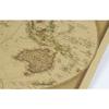 Vintage Retro Paper World Map Poster For Unique Children Gifts And Stylish Wall Decor