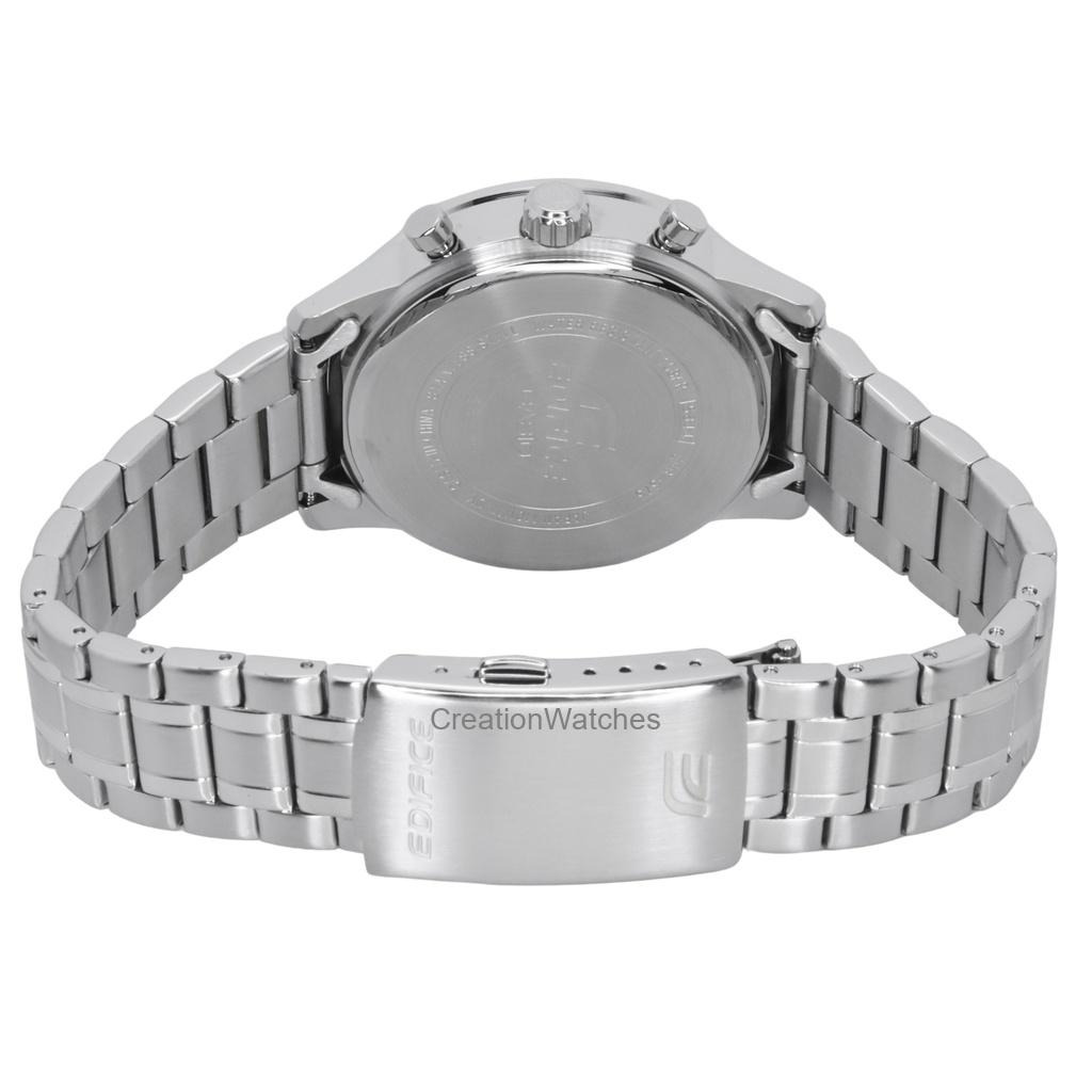 Casio Edifice Analog Chronograph Stainless Steel Blue Dial Quartz EFR-575D-2A 100M Men's Watch