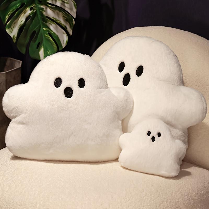 Cute Halloween Pillow,Ghost Cloud Pillow,A Cartoon Ghost Cloud Pillow, for Christmas, New Year,Halloween.Suitable for Home