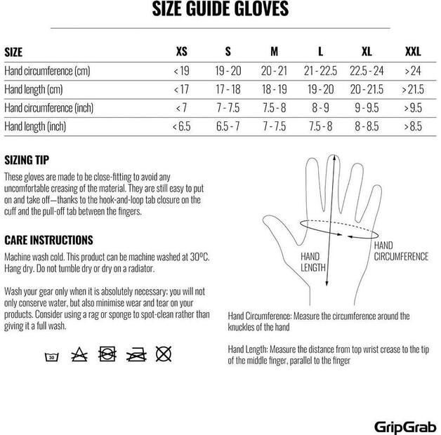 GripGrab Ride RC Lite Cycling Gloves (black)
