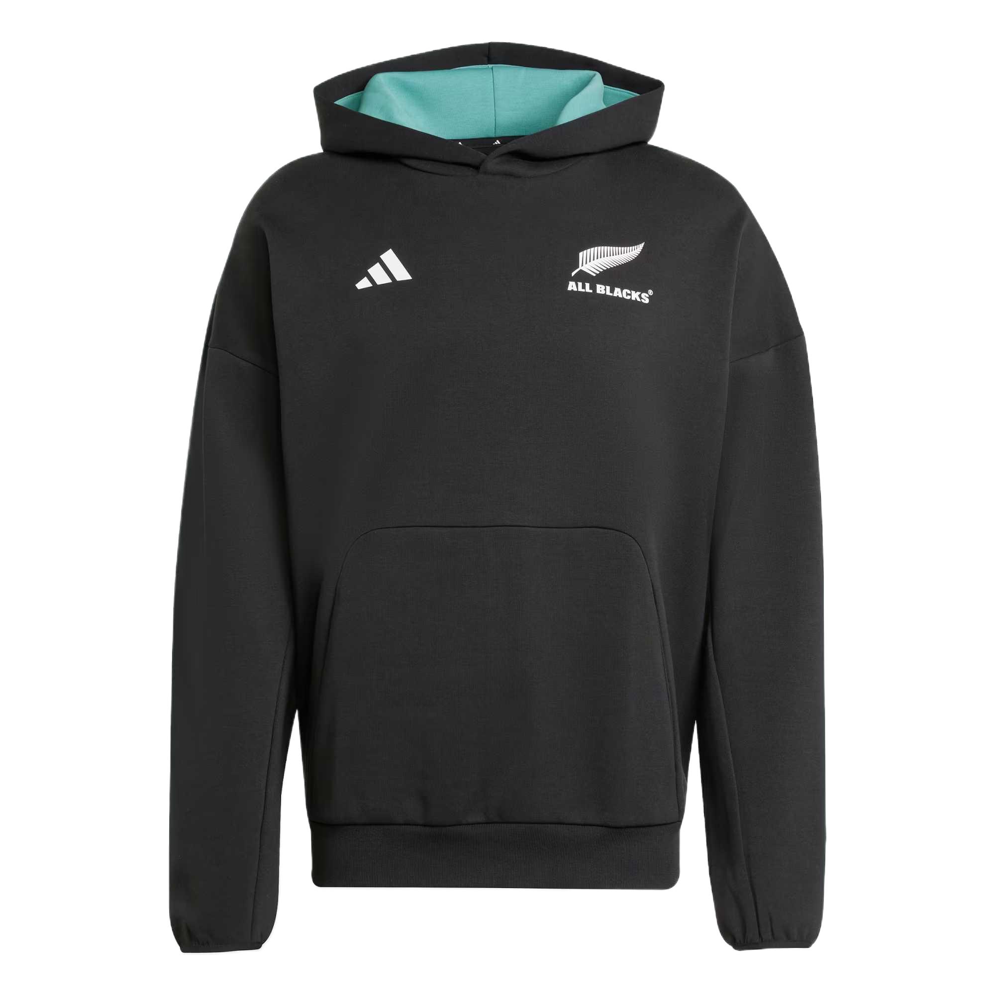 

Adidas Rugby Ab Press Jacket All Black Fashion Trend Versatile Rugby Wear Men Jacket JM9644 S