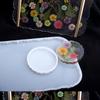 Silicone Tray Mold Epoxy Resin Coaster Mold Irregular Coaster Plate Epoxy Resin Casting Mould DIY Home Decor Gift