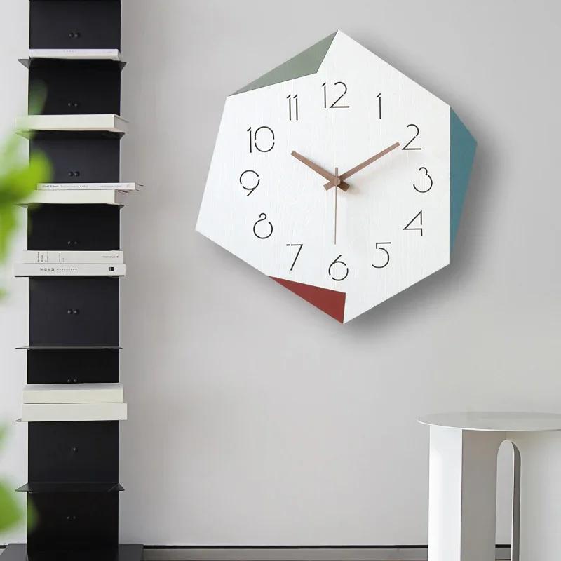

Nordic Decoration Wall Clocks Living Room Vintage Electronic Silent Wall Clocks Bedroom Cute Home Decor Horloge Murales LLWC