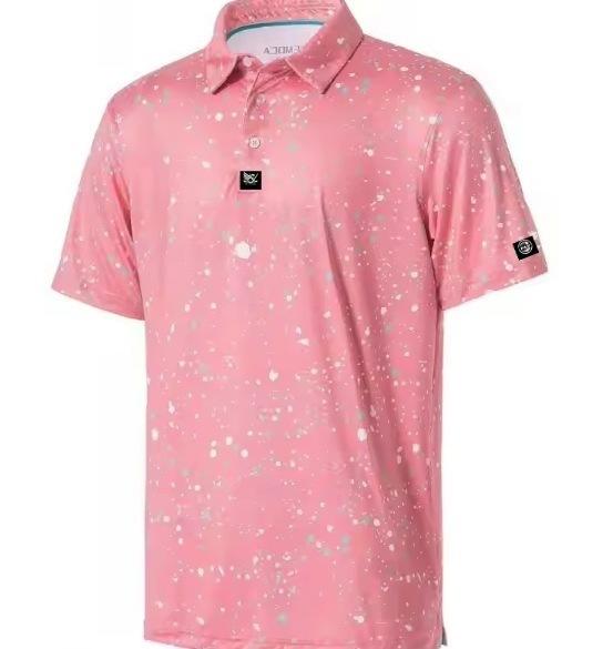 Stylish short-sleeve polo shirt, great for casual daily wear.