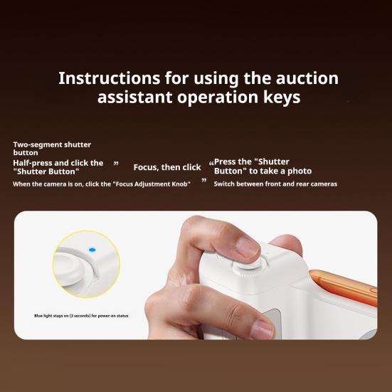 Magnetic Smartphone Grip with Wireless Remote & Phone Charging Ergonomic Camera Grip Portable Adjustable Tripod Mount Phones Photography Accessories