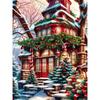 DIY Diamond Painting Warm Home Cross Stitch Kit Mosaic Art Diamond Painting Full Circle/Square Diamond Home Decoration