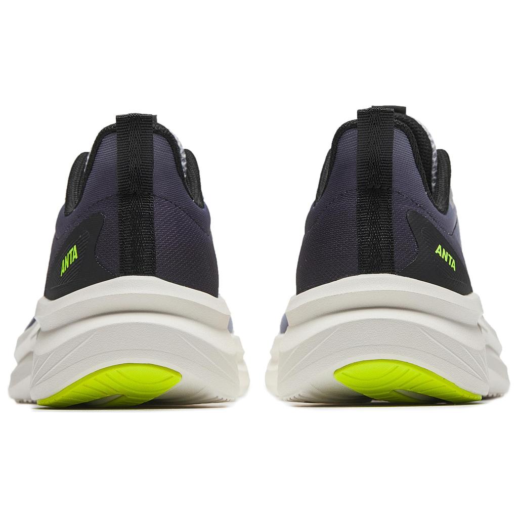 Anta Fashionable Sports Non-Slip Wear-Resistant Breathable Low-Top Casual Running Shoes Men sneaker Gray Black 912515514-2