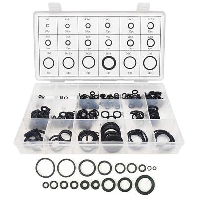 500 Stück Nylon Flachscheiben Kombinationssatz für M2 M2.5 M3 M4 M5 M6 M8 M10 Schrauben
