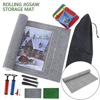 Puzzle Mat Roll Up Puzzles Board for Jigsaw To 3000pcs Large Portable Table Saver Mats Puzzle Keeper Cover Holder Organizer Pad