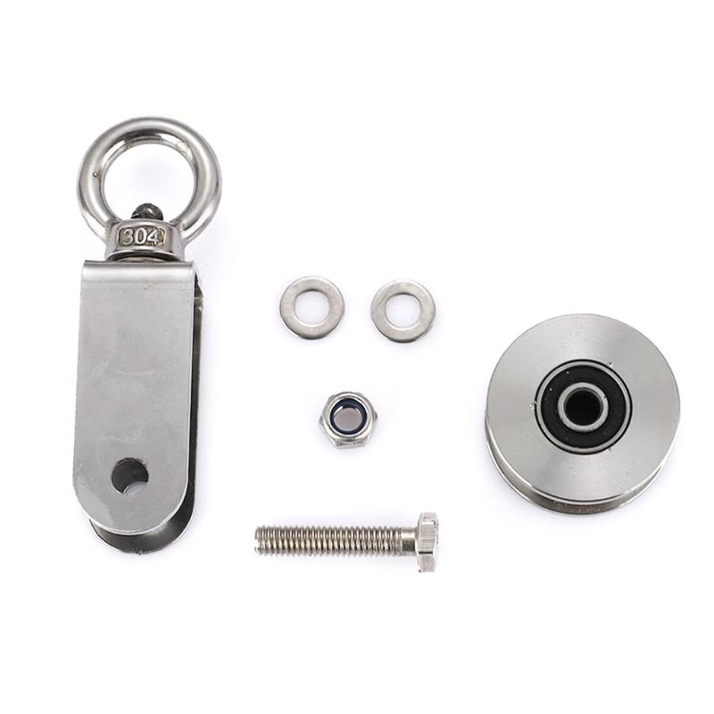 Durability UShaped Pulley Swivels Pulley Suitable for Various Applications